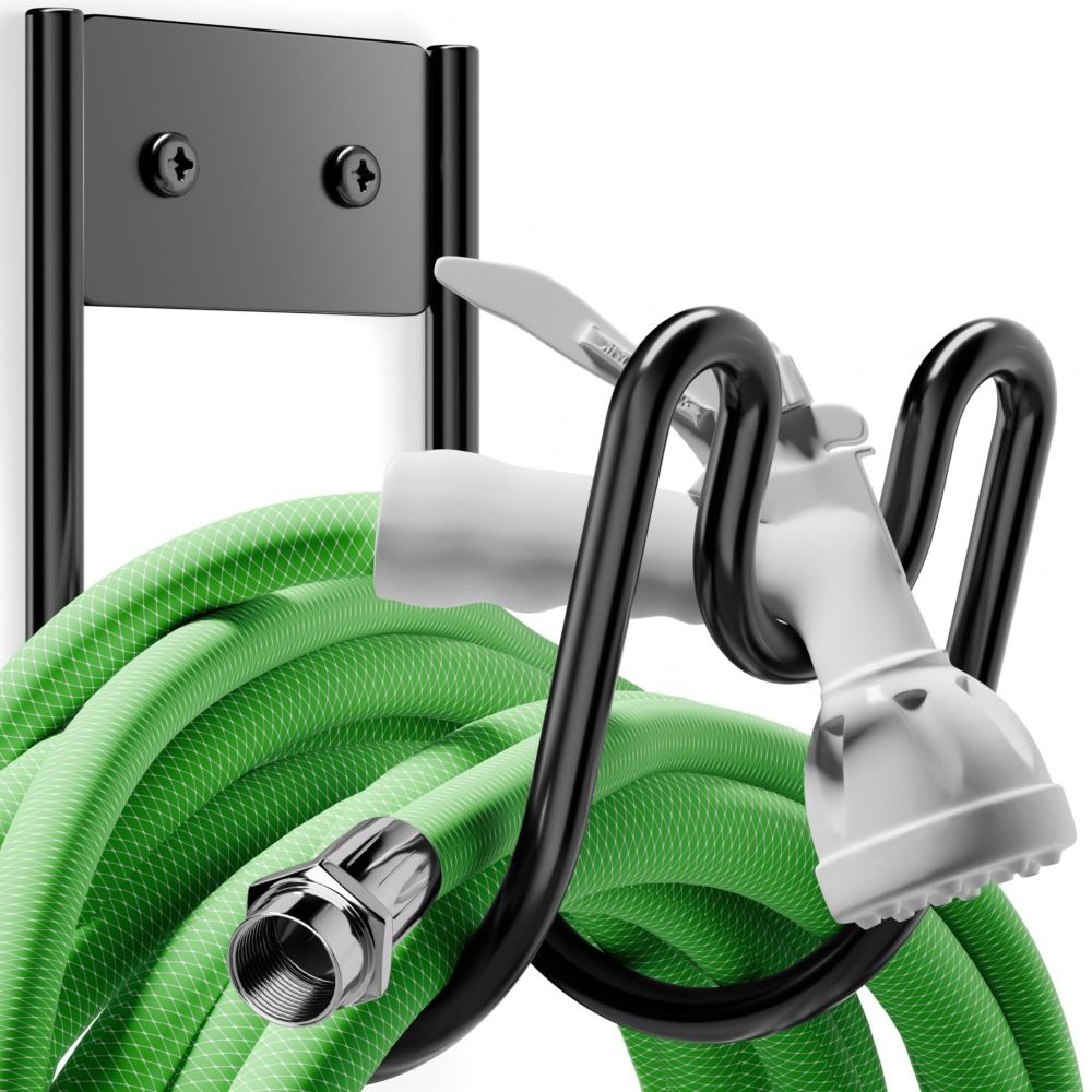 Gardena Hose Flex - Supporto da parete antiruggine per tubo