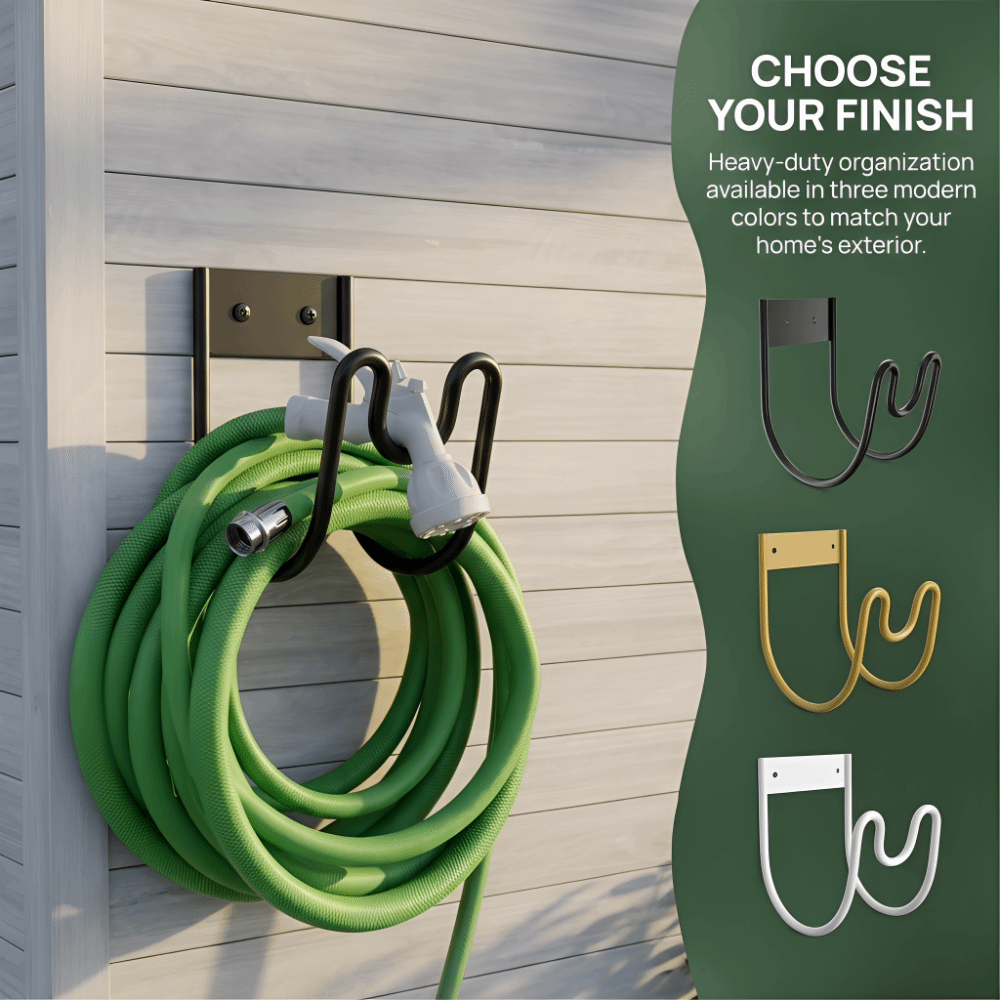 Gardena Hose Flex - Supporto per Tubo da Giardino Antiruggine,