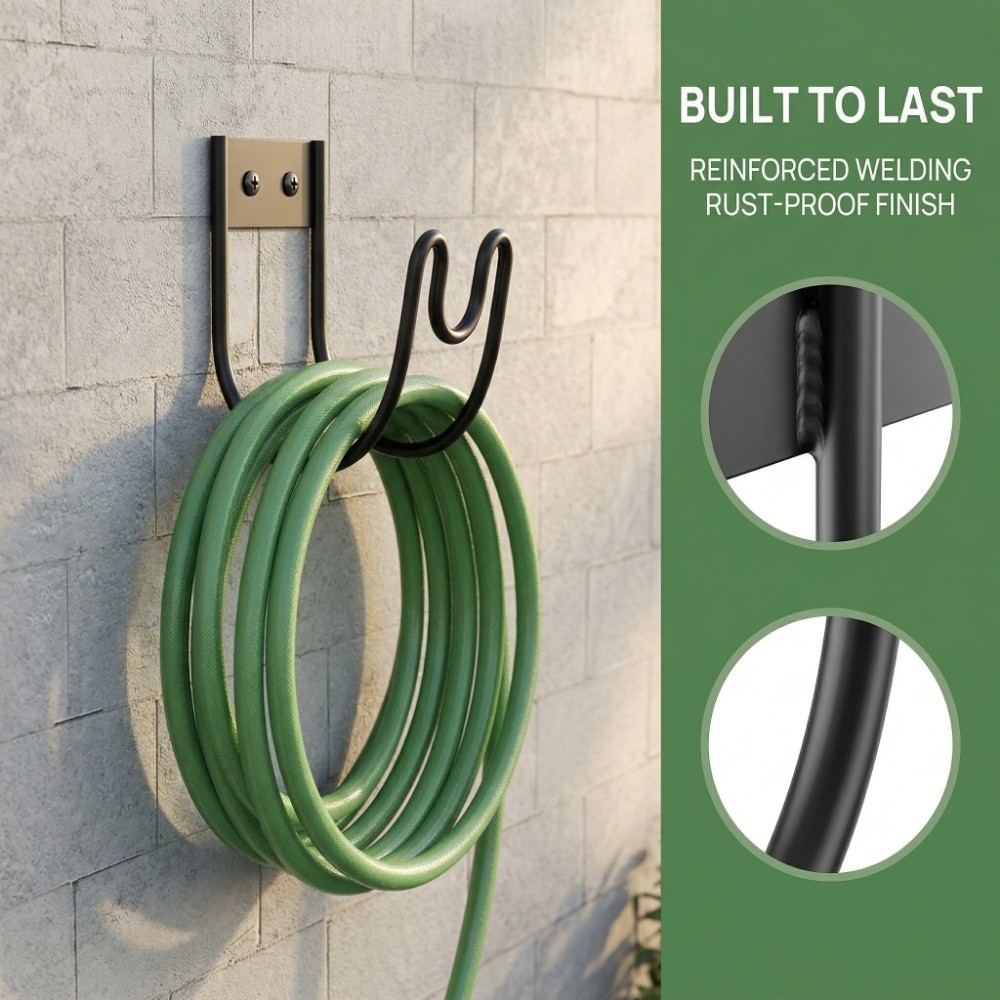 Gardena Hose Flex - Supporto da Parete per Tubo da