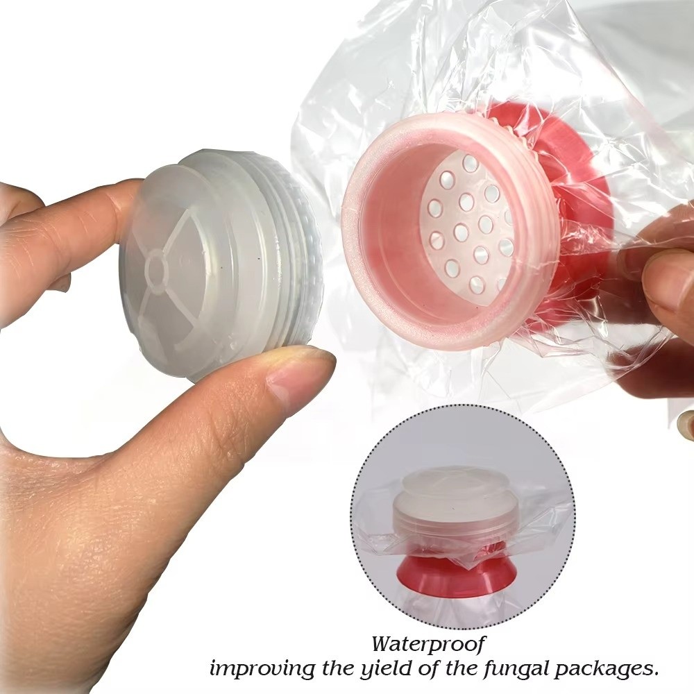 Mushroom Spawn Bag - 10 Sacchetti Impermeabili per Coltivazione Funghi