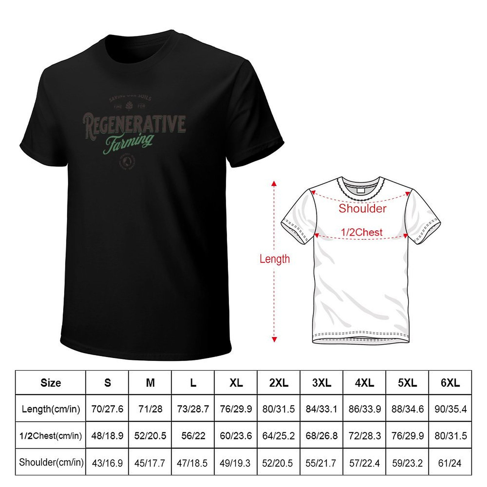 T-shirt per agricoltura rigene - Regenerative Farming Agriculture recensione e prezzo